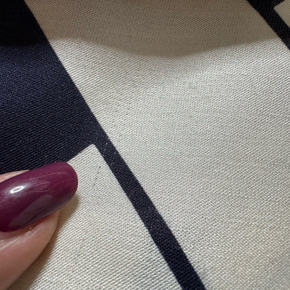 RIXO Analise Printed Crepe Pleated Midi Shirt Dress 2 Petite - Picture 9 of 9